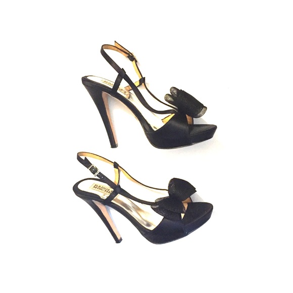 Badgley Mischka Shoes - Badgley Mischka Black Formal Sandals  Size 7